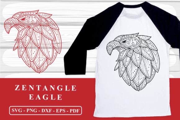 Eagle Zentangle SVG Cutting Files