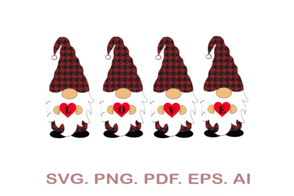 Gnomes with Love SVG