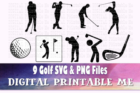 Golf Svg Bundle for Embroidery Projects