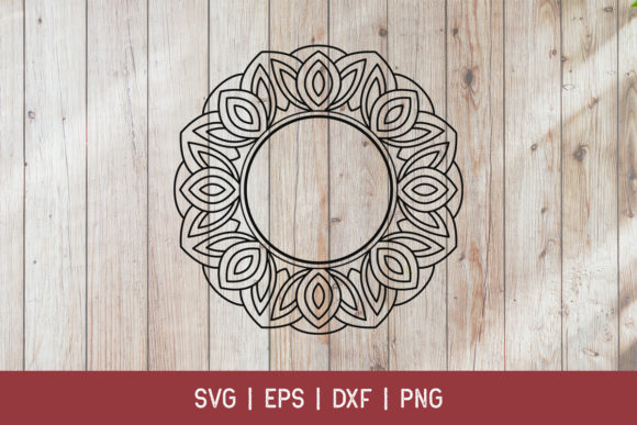 Mandala Circle Frame SVG Review