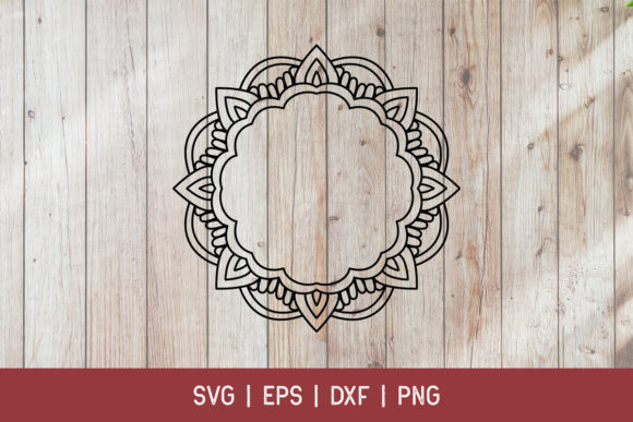 Mandala Frame SVG Review