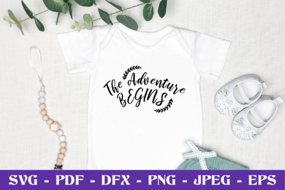 The Adventure Begins - SVG