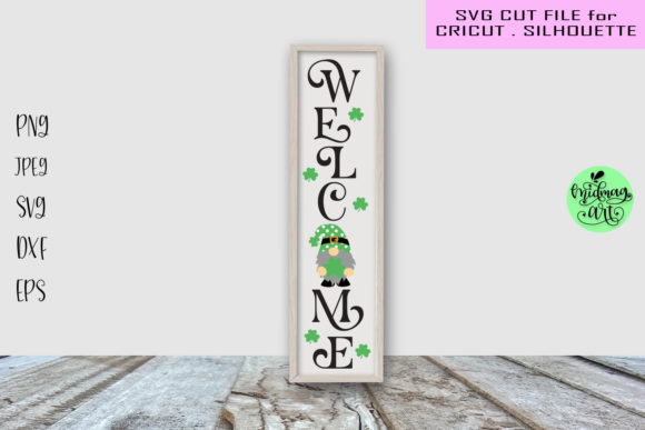 Welcome St. Patrick's Day Porch Svg